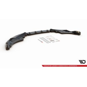 Maxton Design Front Ansatz V.2 / V2 für BMW 4er M-Paket G22 schwarz Hochglanz