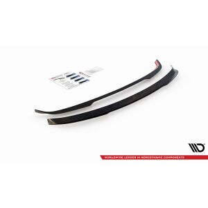 Maxton Design Spoiler CAP für Toyota Avensis Mk3 Facelift Wagon schwarz Hochglanz