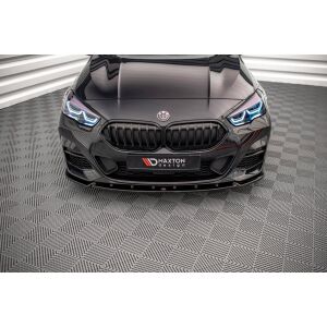 Maxton Design Front Ansatz V.2 / V2 für BMW 2 Gran Coupe M-Paket / M235i F44 schwarz Hochglanz