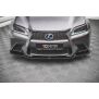 Maxton Design Front Ansatz V.1 / V1 für Lexus GS F Sport Mk4 (L10) schwarz Hochglanz