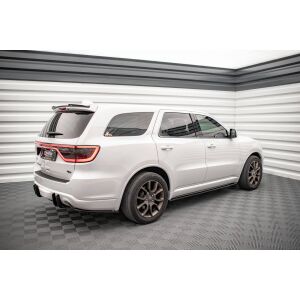 Maxton Design Heck Ansatz Flaps Diffusor für Dodge Durango RT Mk3 schwarz Hochglanz