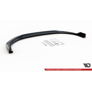 Maxton Design Front Ansatz V.3 / V3 für Hyundai I30 N Hatchback/Fastback Mk3 Facelift schwarz Hochglanz