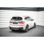 Maxton Design Seitenschweller Ansatz für BMW X1 M-Paket F48 schwarz Hochglanz