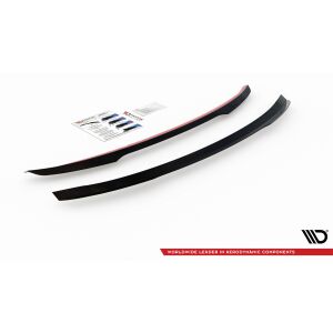 Maxton Design Spoiler CAP für Ford Mondeo Mk5 schwarz Hochglanz