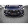 Maxton Design Front Ansatz V.3 / V3 für BMW 8 Coupe G15 / 8 Gran Coupe M Paket G16 schwarz Hochglanz