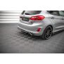 Maxton Design Heck Ansatz Flaps Diffusor V.1 / V1 für Ford Fiesta ST Mk8 schwarz Hochglanz