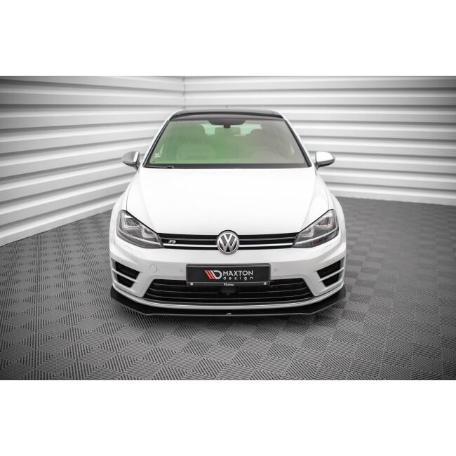 Maxton Design Street Pro Front Ansatz für V.1 / V1 für Volkswagen Golf R Mk7