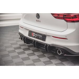 Maxton Design Robuste Racing Heckschürze V.2 / V2 für Volkswagen Golf 8 GTI