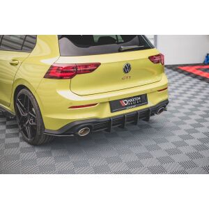 Maxton Design Robuste Racing Heckschürze V.2 / V2 für Volkswagen Golf 8 GTI Clubsport