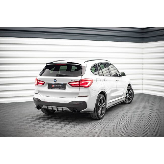 Maxton Design Street Pro Heckschürze für BMW X1 M-Paket F48