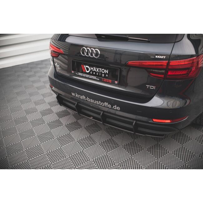 Maxton Design Street Pro Heckschürze für Audi A4 Avant B9