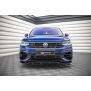 Maxton Design Front Ansatz V.1 / V1 für Volkswagen Tiguan R / R-Line Mk2 Facelift schwarz Hochglanz