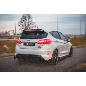 Maxton Design Seitenschweller Ansatz für + Flaps V.2 / V2 für Ford Fiesta ST / ST-Line