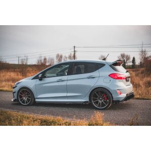 Maxton Design Seitenschweller Ansatz für + Flaps V.2 / V2 für Ford Fiesta ST / ST-Line