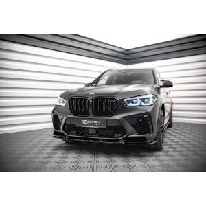 Maxton Design Front Ansatz V.1 / V1 für BMW  X5M F95 schwarz Hochglanz