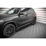 Maxton Design Seitenschweller Ansatz für BMW X5M F95 schwarz Hochglanz