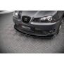 Maxton Design Front Ansatz V.1 / V1 für Seat Ibiza Cupra Mk3 schwarz Hochglanz