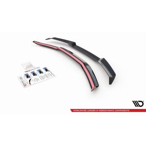 Maxton Design Spoiler CAP für Hyundai I20 N Mk3 schwarz Hochglanz