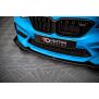 Maxton Design Street Pro Front Ansatz für +Flaps für V.1 / V1 + Flaps BMW M2 Competition F87 schwarz Hochglanz