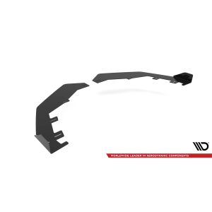 Maxton Design Front Flaps Audi RS3 8Y schwarz Hochglanz