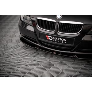 Maxton Design Front Ansatz V.1 / V1 für BMW 3er E90 schwarz Hochglanz