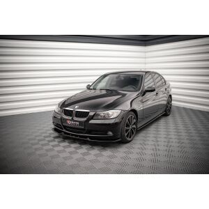 Maxton Design Front Ansatz V.1 / V1 für BMW 3er E90 schwarz Hochglanz