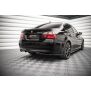 Maxton Design Mittlerer Heckdiffusor Ansatz DTM Look für BMW 3er Limousine E90 schwarz Hochglanz