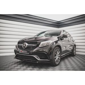 Maxton Design Front Ansatz V.1 / V1 für Mercedes-Benz GLE 63 AMG C292 schwarz Hochglanz