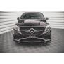 Maxton Design Front Ansatz V.1 / V1 für Mercedes-Benz GLE 63 AMG C292 schwarz Hochglanz