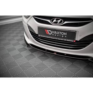 Maxton Design Front Ansatz für Hyundai I40 Mk1 schwarz Hochglanz