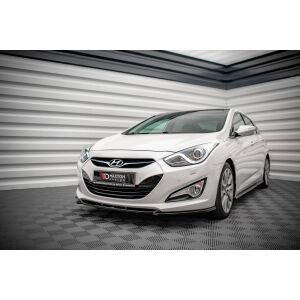 Maxton Design Front Ansatz für Hyundai I40 Mk1 schwarz Hochglanz