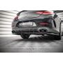 Maxton Design Mittlerer Heckdiffusor Ansatz DTM Look für Mercedes-AMG CLS 53 C257 schwarz Hochglanz