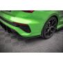 Maxton Design Street Pro Heck Ansatz Flaps Diffusor für Audi RS3 Limousine 8Y