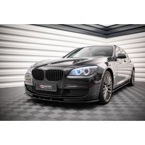 Maxton Design Front Ansatz V.1 / V1 für BMW 7 M-Paket F01 schwarz Hochglanz