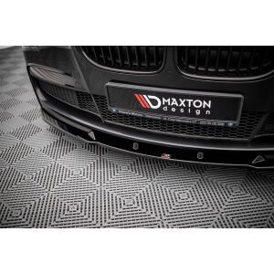 Maxton Design Front Ansatz V.2 / V2 für BMW 7 M-Paket F01 schwarz Hochglanz