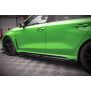 Maxton Design Side Flaps Audi RS3 Limousine 8Y schwarz Hochglanz